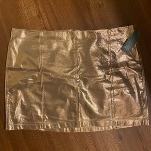Wild Fable Rose Gold Metallic Skirt 18W NWT